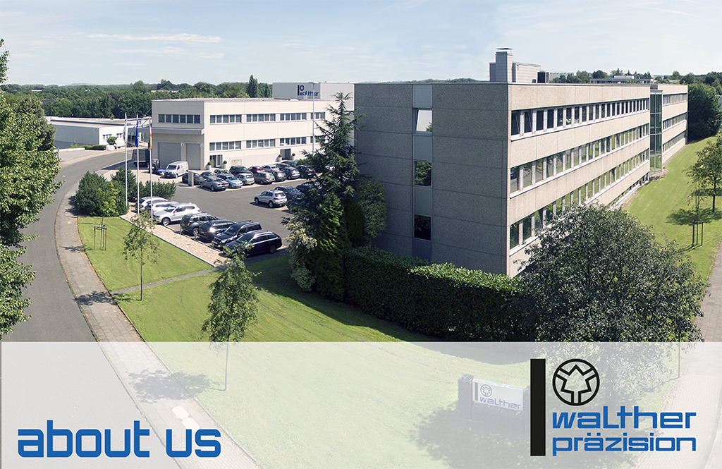 WALTHER-PRÄZISION Walther Präzision company building specializing in robust and durable quick-coupling systems Made in Germany